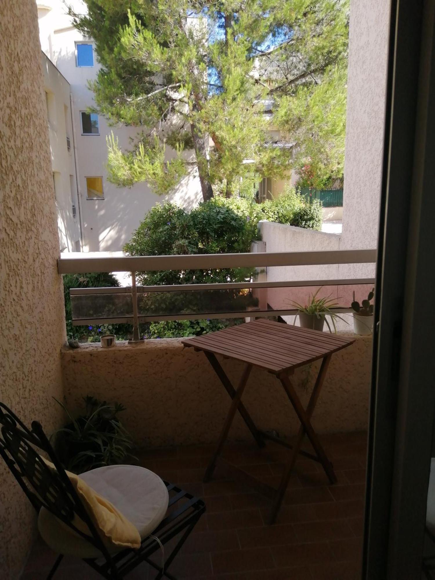 Studio Climatise Dans Residence Avec Piscine Et Tennis Hyères Eksteriør bilde